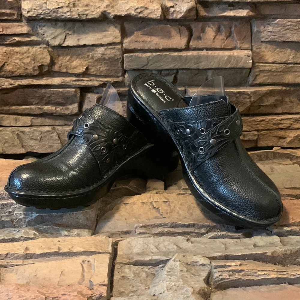 BOC Black Clogs 7M